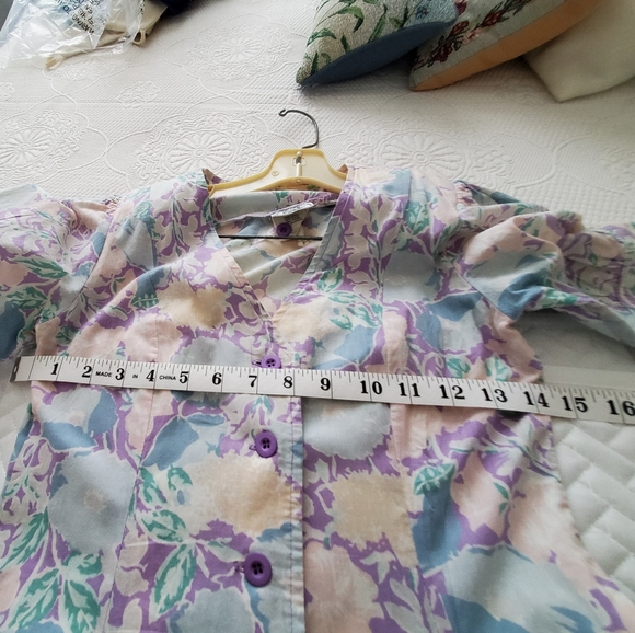 Vintage Laura Ashley Floral Spring dress US size 6 - Picture 8 of 10